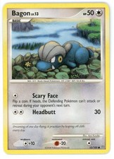 Bagon 53/100 Stormfront Pokemon Card