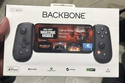 BACKBONE One Mobile Gaming Controller for iPhone (Lightning) BB-02-P-BRW