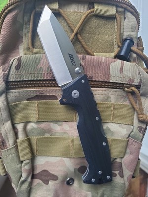 Cold Steel AD-10 Tanto S35VN Black G10 Knife - Discontinued