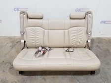 02 2002 Chevy Suburban 1500 Rear Third Row Seat Assembly Beige