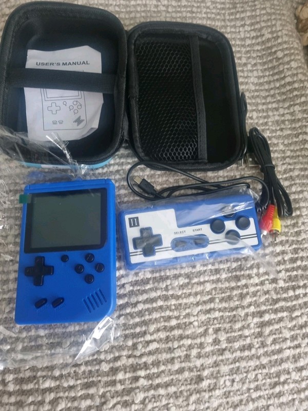 Handheld Game Console Boy with 500 F-C Classic Games, Mini Retro Games Player
