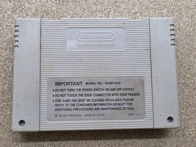 *Virtual Soccer*SNES SUPER NINTENDO NES GAME BOY CARTRIDGE PAL UKV S3