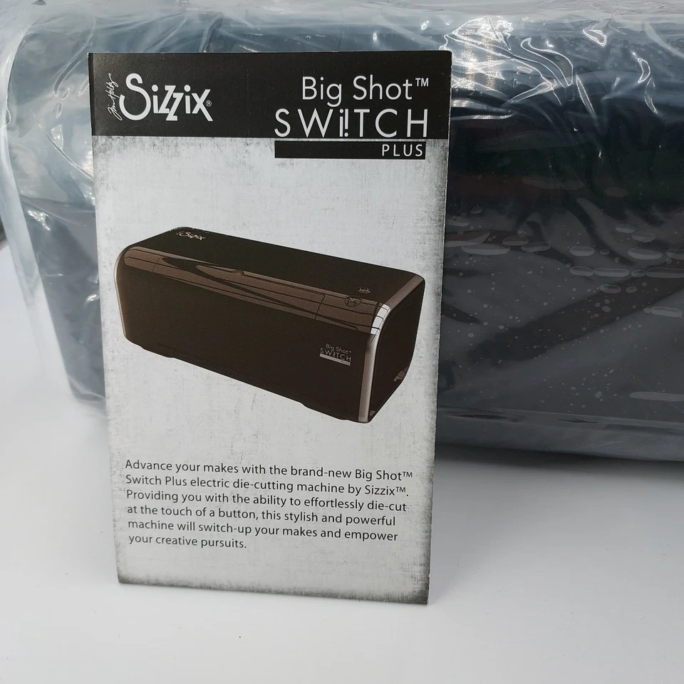 Sizzix Big Shot Switch Plus Tim Holtz Electric Die Cutter NEW - DAMAGED BOX - Image 2 of 4