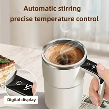 Automatic Magnetic Self-Stirring Coffee Cup USB Rechargeable Portable Mixing Mug