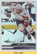 2023-24 Upper Deck Series 1 Silver Foil Nick Jensen #192 READ 5x5