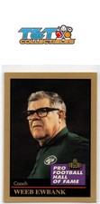 1991 Enor Pro Football HOF #39 Weeb Ewbank New York Jets 57