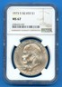 1973 S NGC MS67 Eisenhower Dollar $1 US Mint Silver 1973-S MS-67 Blast White San Francisco Eisenhower