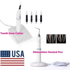 Dental Endodontic Obturation System Heated Pen /Wireless Gutta Percha Gum Cutter
