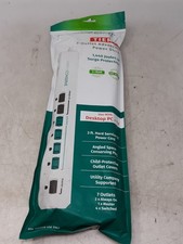 Simply Conserve Tier 1 7-Outlet Advanced Power Strip 1440 Joules Surge Protect