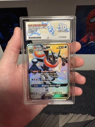 Greninja GX SV56/SV94 – Hidden Fates – Ace Grading 10 GEM MINT – Pokémon TCG
