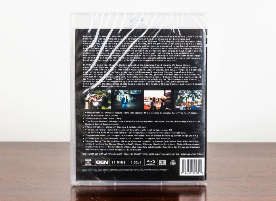 David "The Rock" Nelson Collection: Volume 1 Blu-ray + Slipcover (NEW / SEALED) - Image 4 of 4