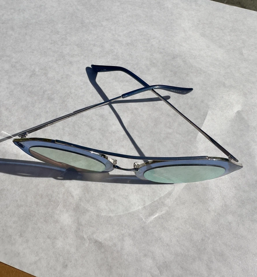 CHRISTIAN ROTH EVALA 太阳镜 CRS 00066 BLU — 第 3/4 张图片