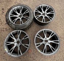 SET OF 4 Genuine Tesla Model Y Gemini 19” Alloy Wheels Rims 1188222-00-C 9.5Jx19