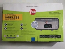 New Rheem Electric Tankless Water Heater Retex-04T Point-of-Use 3.5kW