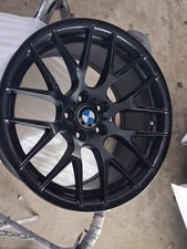 1X GENUINE BMW M3 Competition Mat Black E92 LCI M3 19 INCH 2284151 PB19.35