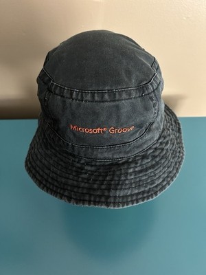Rare Microsoft Groove Promo Bucket Hat - Size S/M