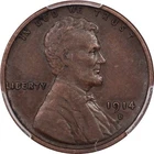 1914-D Key Date PCGS XF40 BN Lincoln Cent, Original, Nice Chocolate Brown Color!