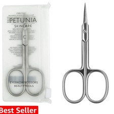 Professional Small Grooming Manicure Cuticle Scissors for Facial Hair, Nail, ...