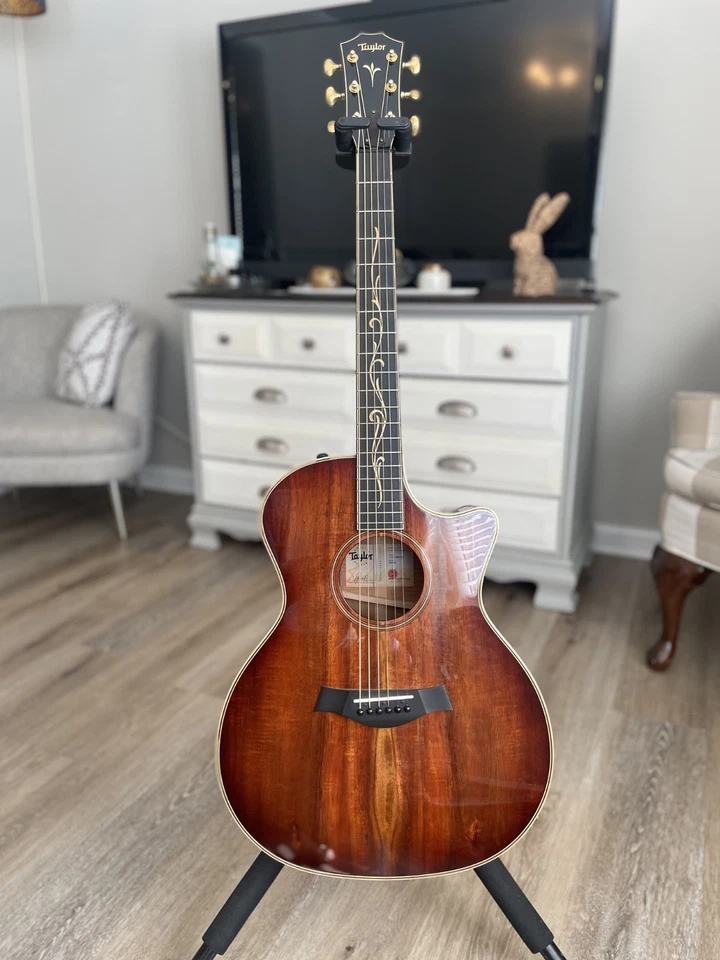 Taylor K24ce Acoustic-Electric Guitar - Hawaiian Koa (Used w/ Hardcase) - Image 4 of 4