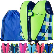 Limmys Swim Vest for Toddlers  Kids Adjustable Buoyancy Swimming Aid, CE Sa...