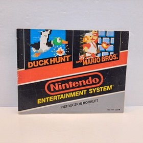 3 Varianti di Nintendo NES Super Mario Bros & Duck Hunt Manuale, SOLO Manuali 
