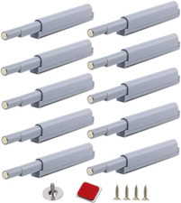 YUOIP® Push to Open Door Catches Magnetic Latch Open and Close the Door with a S