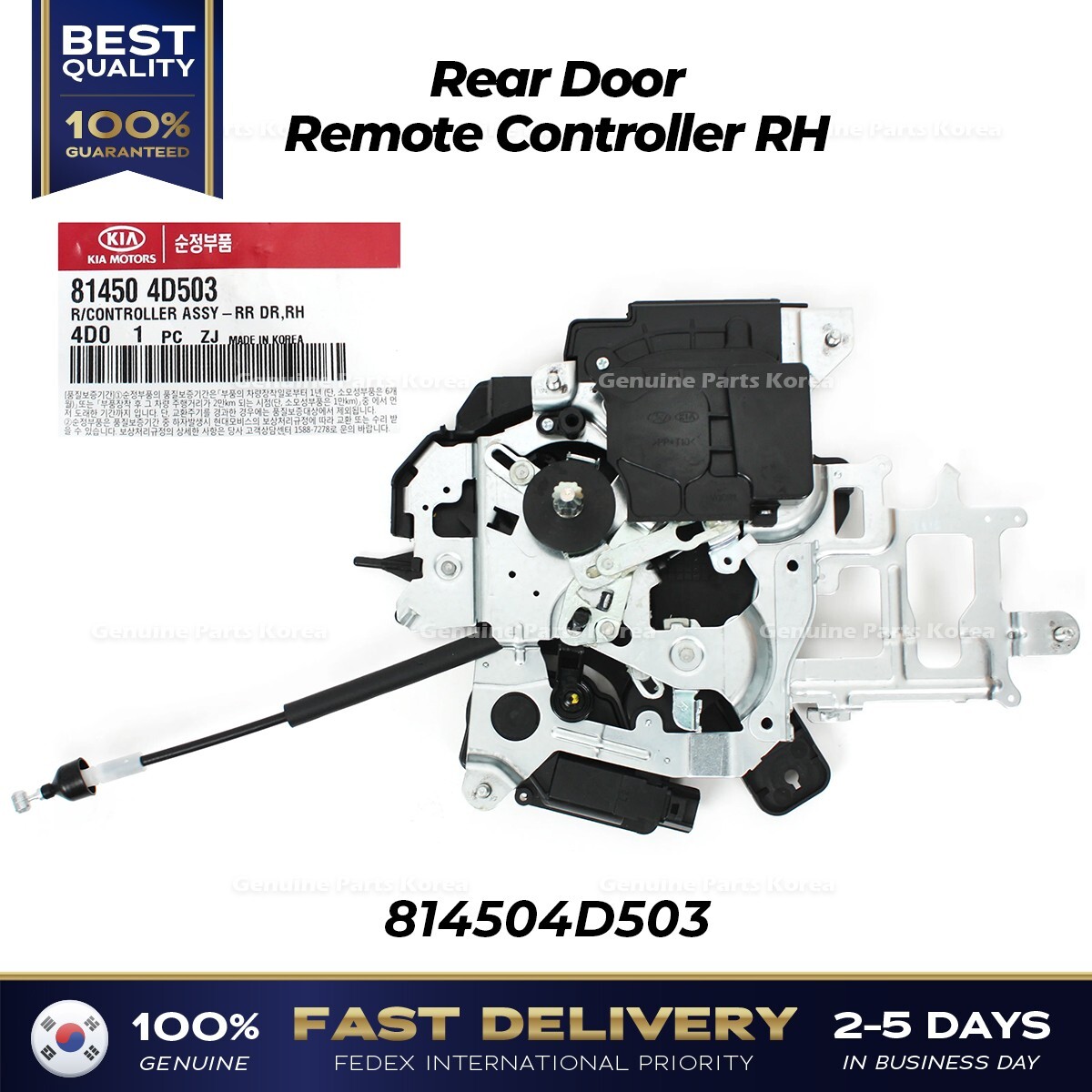 ⭐Genuine⭐ Rear Door Remote Controller RH 814504D503 for Kia