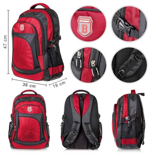 Rucksack Sport Freizeit Reise Damen Herren Arbeit Wandern Schulrucksack Backpack - Bild 6 von 48