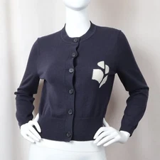 ISABEL MARANT Newton Cardigan Midnight Size 40/L