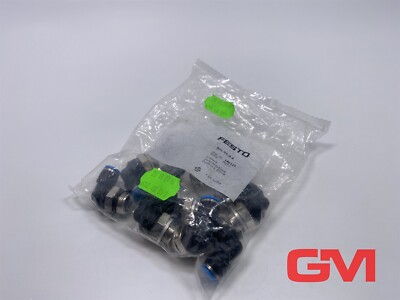 VE 10x Festo L-Steckverschraubung QSL-G3/8-8 Push-in L-fitting 186121 Pneumatik