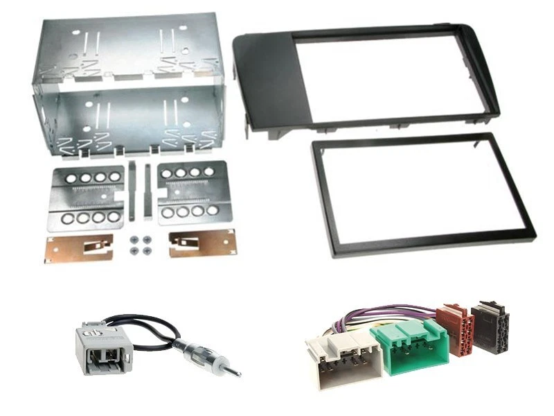 Kenwood 2DIN DAB+ Autoradio für Volvo XC70 2004-2007 schwarz - Bild 2 von 4