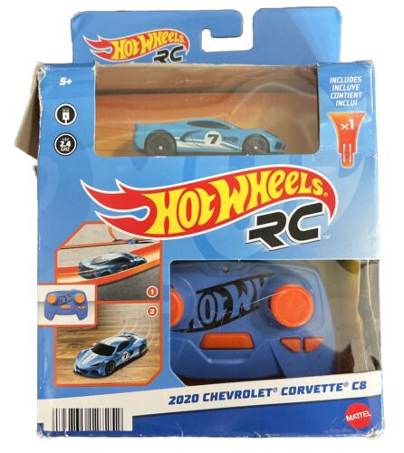 Hot Wheels RC 2020 Chevrolet Corvette C8 by Mattel - Picture 1 of 3