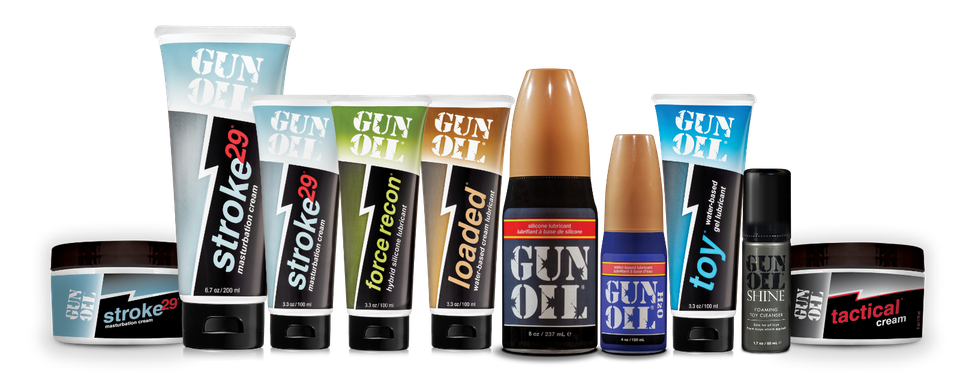GUN OIL Silicone Based Personal Lubricant Premium Glide Long Lasting