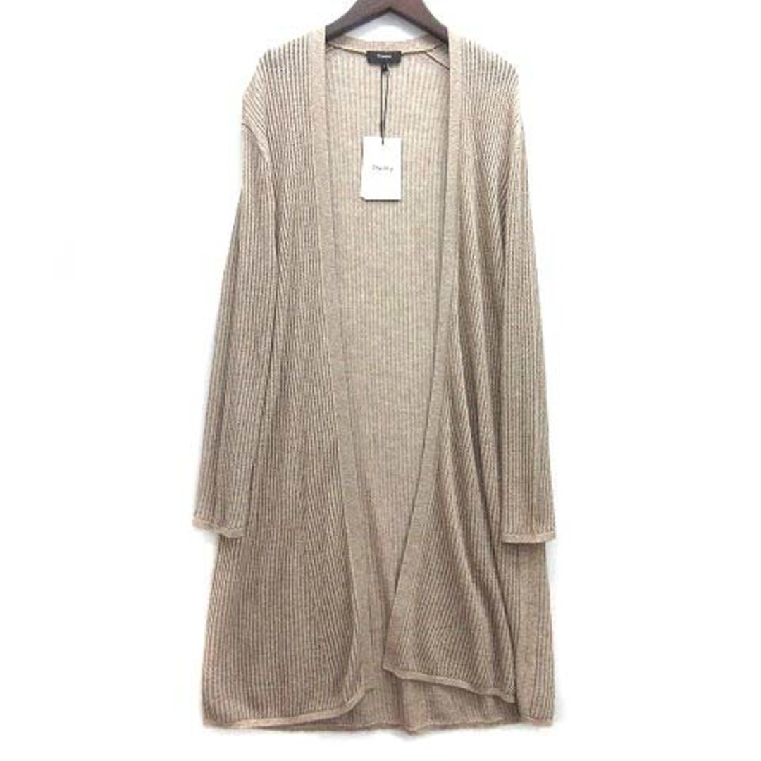 Theory 20AW cotton alpaca high gauge mesh long cardigan Used  