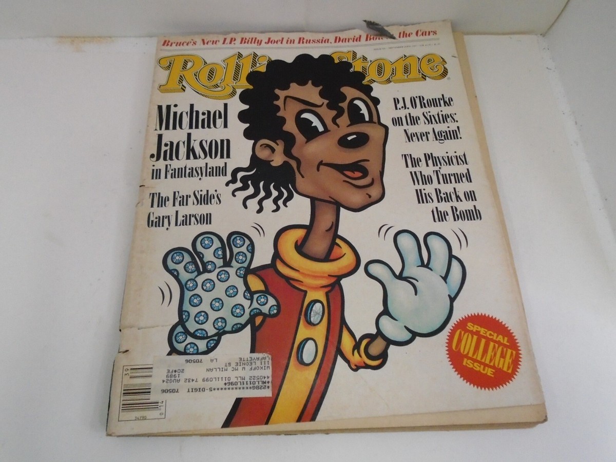 Rolling Stone Magazine September 24, 1987 #509 Michael Jackson