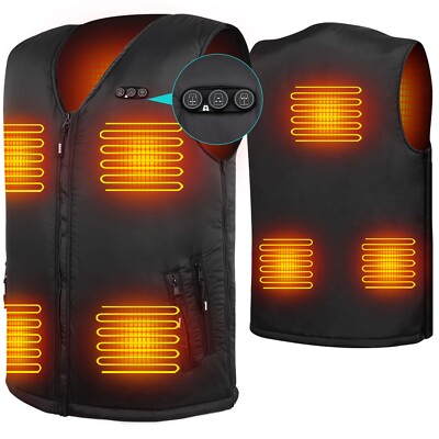 ARRIS Heated Vest for Men Women Size Adjustable 5500MAH