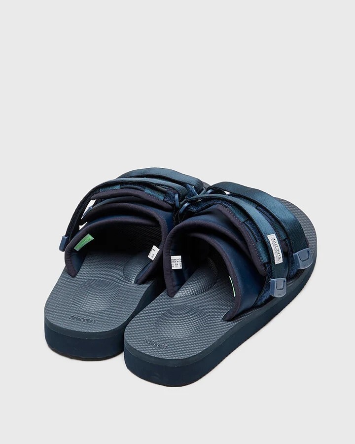 SUICOKE Moto Cab in Navy M 7 W 9 New with Box Slippers
