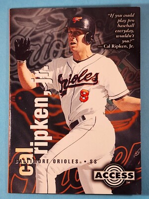 1996 SkyBox Circa Access Cal Ripken Jr Baltimore Orioles #1  