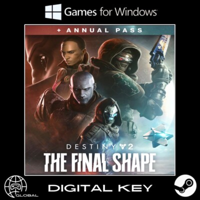 Destiny 2 The Final Shape + Annual Pass - Steam PC Windows - Global Key New