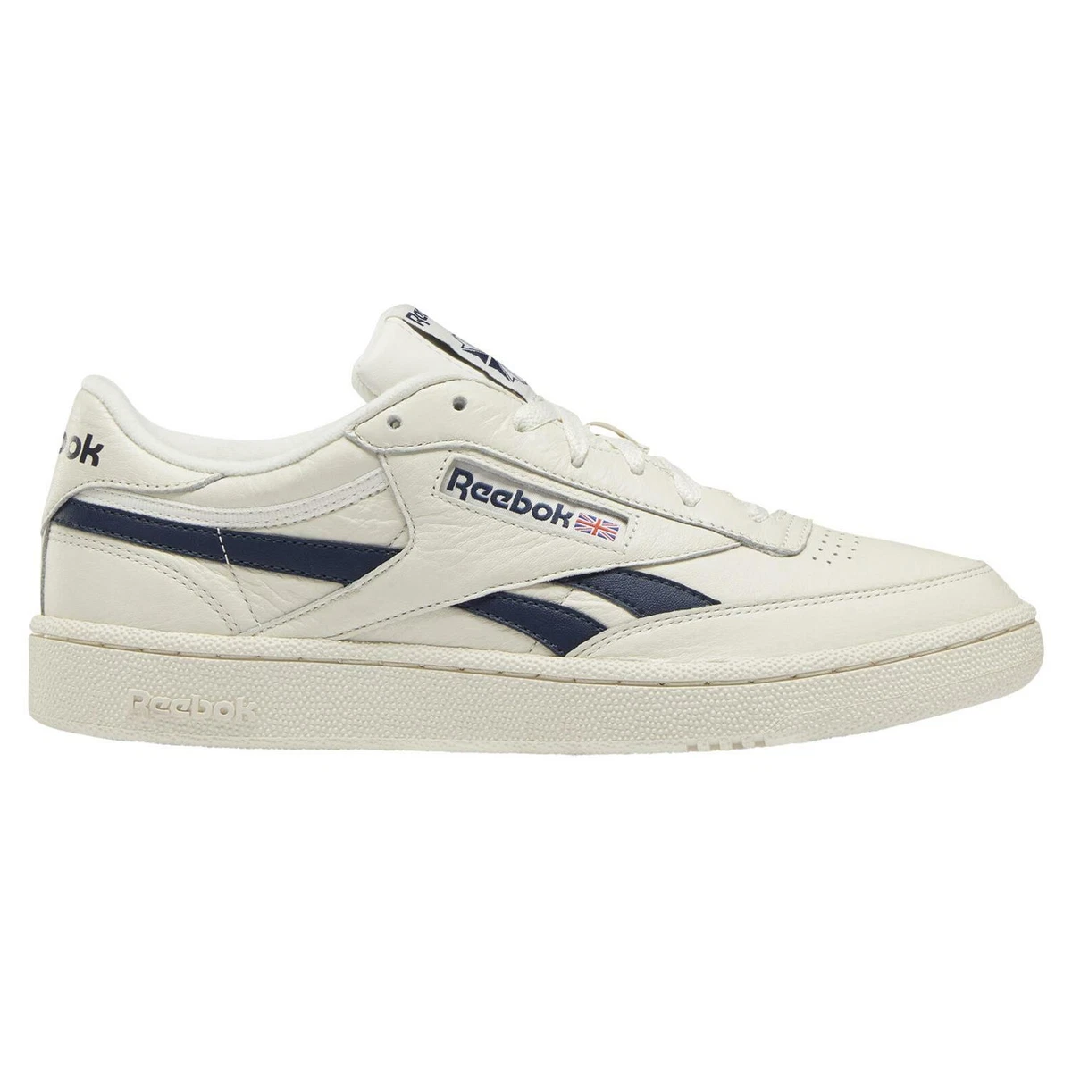 REEBOK CLASSICS MENS CLUB C REVENGE MU SHOES SNEAKERS CHALK |