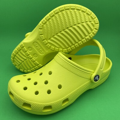 Crocs Classic Clogs Citrus Yellow 10001-738 Mens Sz 17 Crocs Crocs Classic Clog 10001 | Mens Shoes main image 2