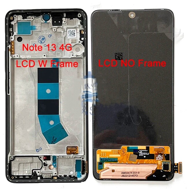 For Xiaomi Redmi Note 13 4G 23129RAA4G LCD Display Screen