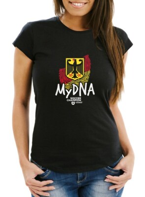 Women's T-Shirt Thumb World Cup DNA Thumb Fingerprint Slim Fit Moonworks 
