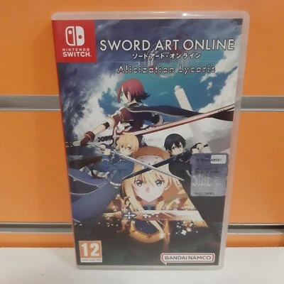 SWORD ART ONLINE ALICIZATION LYCORIS NINTENDO SWITCH usato Come Nuovo! ITALIANO!