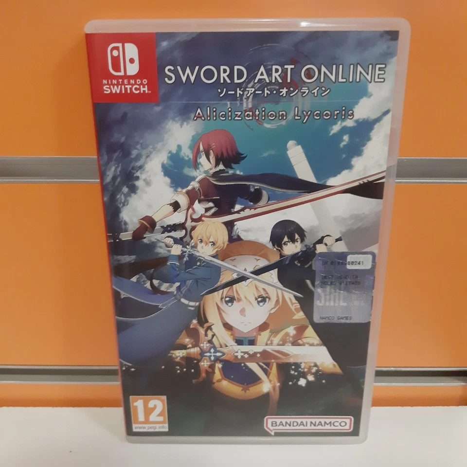 SWORD ART ONLINE ALICIZATION LYCORIS NINTENDO SWITCH usato Come Nuovo! ITALIANO!, foto 1 di 2
