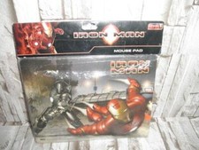 NEW SEALED 2008 by MARVEL, IRON MAN MOUSE PAD 8.5" X 6.5" FREE USA SHIPPING