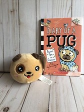 Diary Of A Pug Paws For A Cause + Soft Puppy Toy New Gift Ideas Kids Christmas
