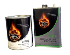 HIGH TECK HFP161 GM 800J White Diamond Pearl Basecoat Paint & Slow Reducer