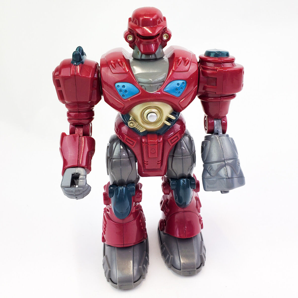 Hap P Kid Toys MARS Walking Robot Maroon Grey Figure Attack Hap P Kid Toys MARS Walking Robot Maroon Grey Figure Attack