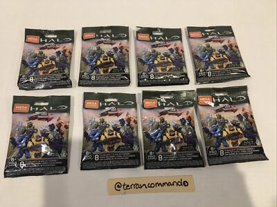 Mega Construx Halo Infinite Pro Builders Series 2 Complete Set of 8 New/Sealed